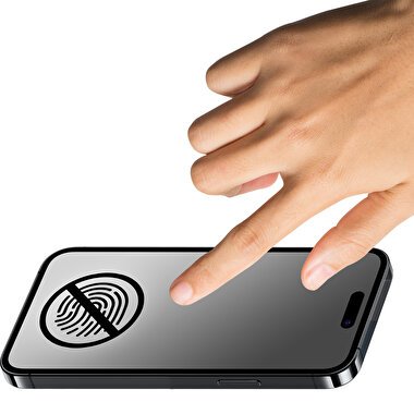 Buff iPhone 14 Pro 5D Matte Ekran Koruyucu 8683548212290