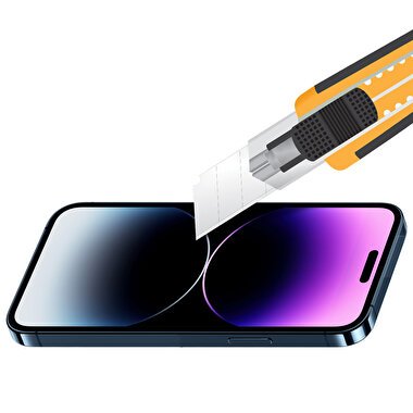 Buff iPhone 14 Pro Max 5D Matte Ekran Koruyucu 8683548212306