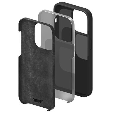 Buff iPhone 14 Plus Rubber Fit Kılıf - Siyah 8683548212948