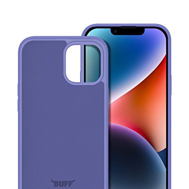 Buff iPhone 14 Rubber S Kılıf - Lila 8683548213723