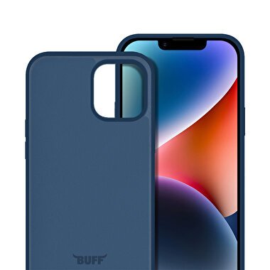 Buff iPhone 14 Rubber S Kılıf - Lacivert 8683548213730