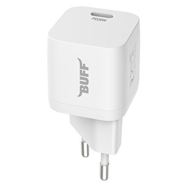 Buff PD Type-C 20W Seyahat Şarjı - Beyaz 8683548213945