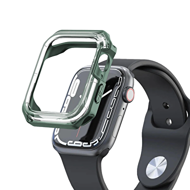 Buff Apple Watch Air Hybrid Kılıf 41mm - Yeşil 8683548214393