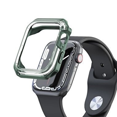 Buff Apple Watch Air Hybrid Kılıf 45mm - Yeşil 8683548214423