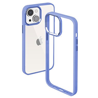 Buff iPhone 14 New Air Bumper Kılıf - Lila 8683548215499