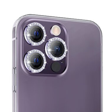 Buff iPhone 14 Pro/Max Diamond Lens - Mor 8683548216069
