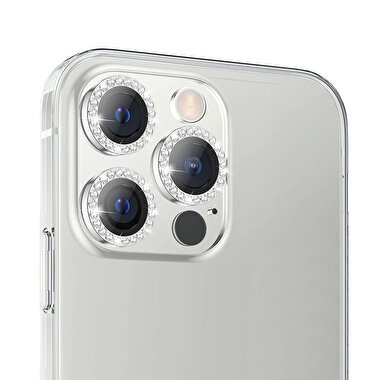 Buff iPhone 14 Pro/Max Diamond Lens - Silver 8683548216083