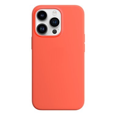 Buff iPhone 14 Pro Max Rubber Fit Kılıf Nectarine 8683548216151