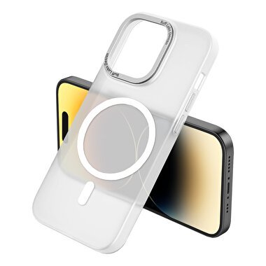 Buff iPhone 14 Pro TaoFit Magsafe Kılıf - Beyaz 8683548216489