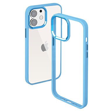 Buff iPhone 11 New Air Bumber Kılıf - Mavi 8683548216557