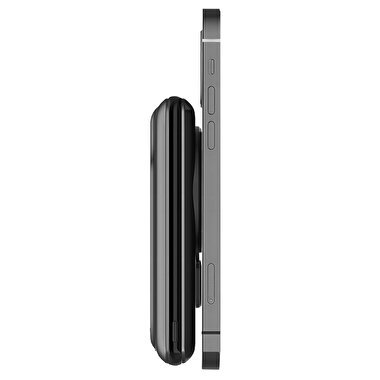 Buff 10000mAh Magsafe Ekranlı Powerbank - Gri 8683548216762