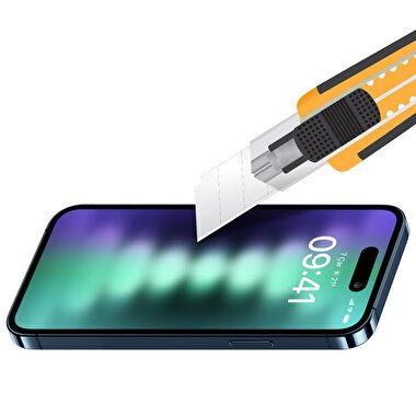 Buff iPhone 15 Plus 5D Privacy Ekran Koruyucu 8683548216915