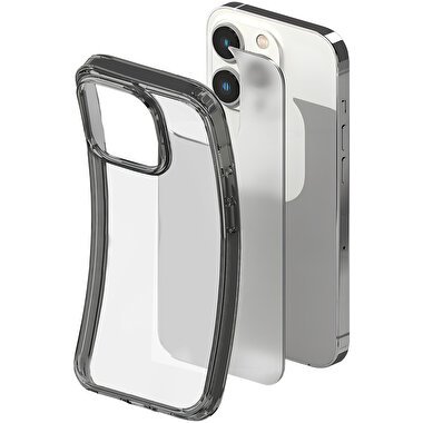 Buff iPhone 15 Pro Air Hybrid Kılıf Smoke Black 8683548217042