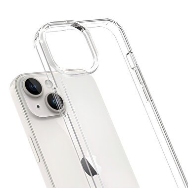 Buff iPhone 15 Air Hybrid Kılıf Crystal Clear 8683548217073