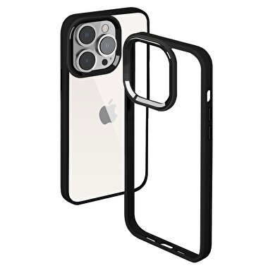 Buff iPhone 15 Pro New Air Bumper Kılıf Black 8683548217349