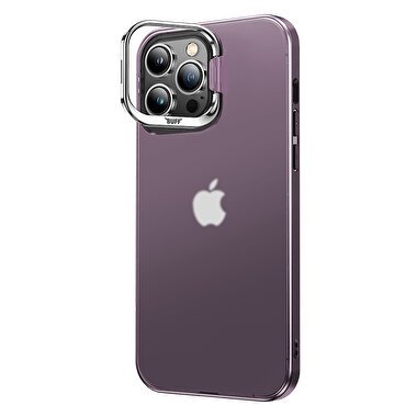 Buff iPhone 15 Pro New Corner Kılıf Purple 8683548217714