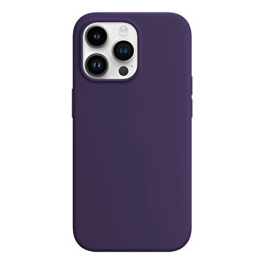 Buff iPhone 15 Pro Max Rubber Fit Kılıf Purple 8683548218483