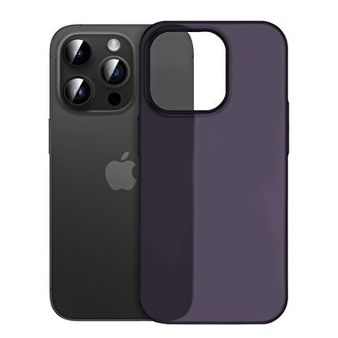 Buff iPhone 15 Pro Max Slimfy Kılıf Purple 8683548219008