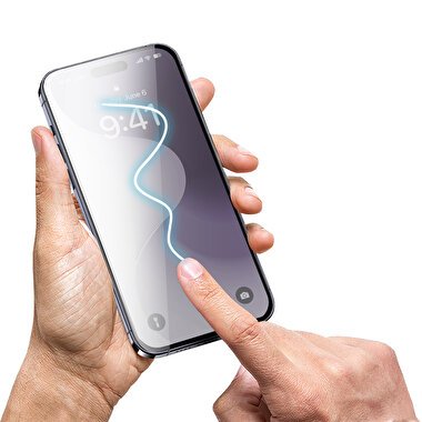 Buff iPhone 16 Plus Glass EasyFit Ekran Koruyucu 8684387701815