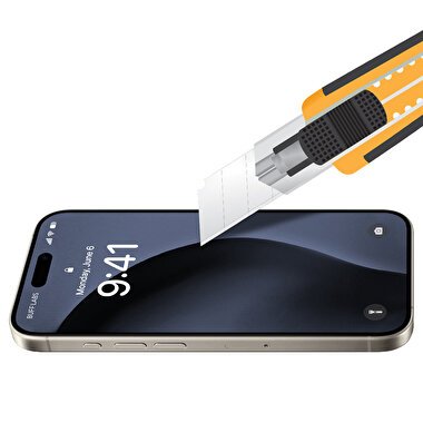 Buff iPhone 16 Pro Glass EasyFit Ekran Koruyucu 8684387701891