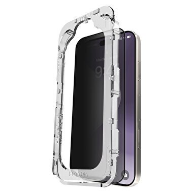 Buff iPhone 16 Plus Privacy EasyFit Ekran Koruyucu 8684387702133