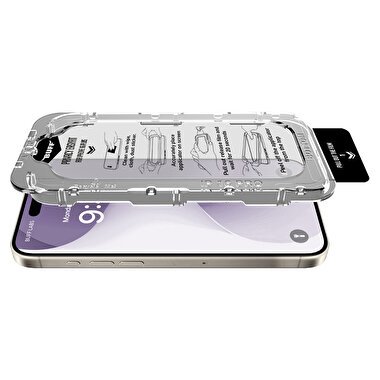 Buff iPhone 16 Plus Privacy EasyFit Ekran Koruyucu 8684387702133