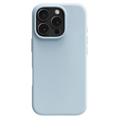 Buff iPhone 16 Pro Magsafe Rubber Fit Kılıf Mavi 8684387702300