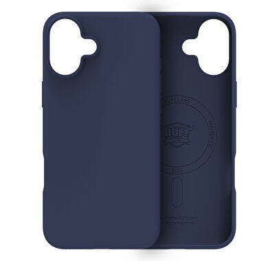 Buff iPhone 16 Plus Magsafe Rubber Kılıf-Mavi 8684387702423