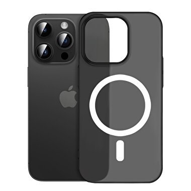 Buff iPhone 16 Pro Max Magsafe Slimfy Kılıf Siyah 8684387702720