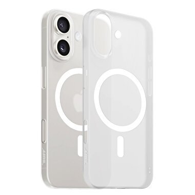 Buff iPhone 16 Plus Magsafe Slimfy Kılıf Beyaz 8684387702751