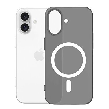 Buff iPhone 16 Plus Magsafe Slimfy Kılıf Siyah 8684387702768
