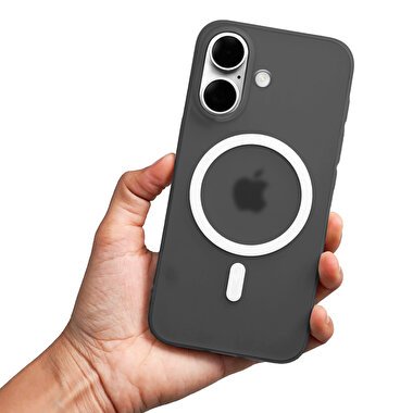 Buff iPhone 16 Plus Magsafe Slimfy Kılıf Siyah 8684387702768