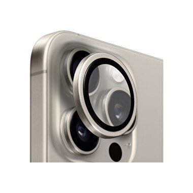 Buff iPhone 16 Pro/Max Titanyum Lens - Gri 8684387702881