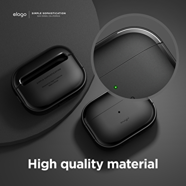 Elago AirPods Pro 2 EDC Kılıf  - Siyah 8809863851840