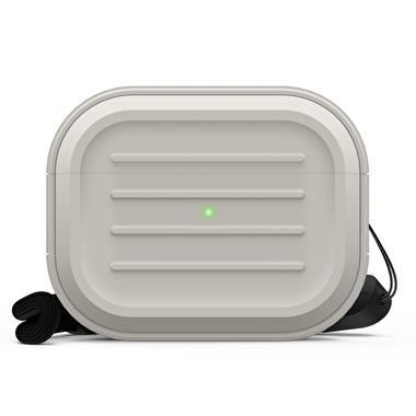 Elago Apple AirPods Pro 2 Armor Kılıf - Krem 8809919812115