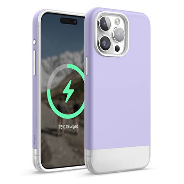 Elago iPhone 15 Pro Max Glide MagSafe Silikon-Mor 8809919816175