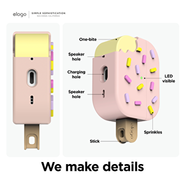 Elago Apple AirPods Pro 2 Dondurma AirPods Kılıfı  8809919819169