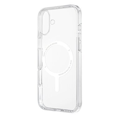 Uniq iPhone 16 Clario Magsafe Kapak - Şeffaf 8886463689509
