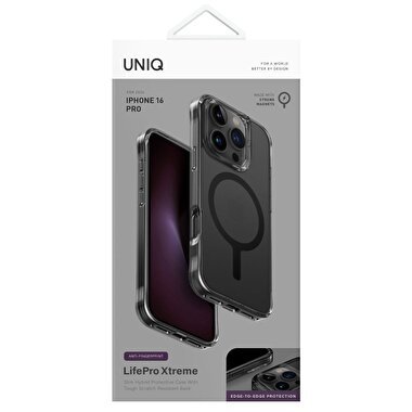 Uniq iPhone 16 Pro Max Magsafe Kapak - Siyah 8886463689868