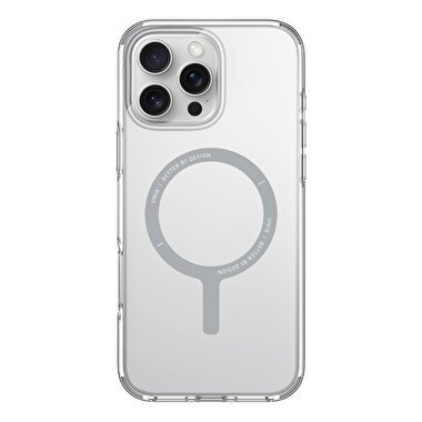 Uniq iPhone 16 Pro Max Clario Magsafe Kapak-Şeffaf 8886463689936