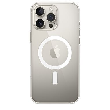 iPhone 16 Pro Max için MagSafe özellikli Şeffaf Kılıf MA7F4ZM/A