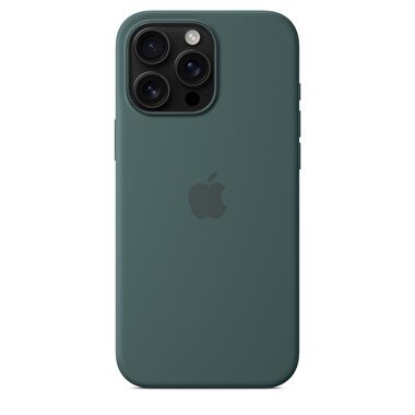 iPhone 16 Pro Max için MagSafe özellikli Silikon Kılıf - Göl Yeşili MA7V4ZM/A