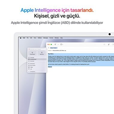 Apple iMac 24inc Retina 4.5K, M4 10-core CPU, 10-core GPU, 24GB Bellek, 512GB SSD, Gümüş  MCR24TU/A