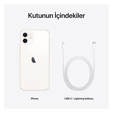Apple iPhone 12 256GB Beyaz  MGJH3TU/A