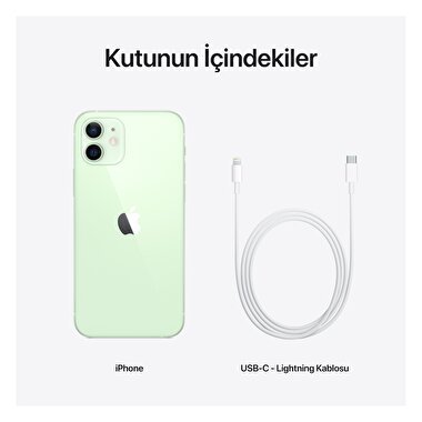 Apple iPhone 12 256GB Yeşil  MGJL3TU/A
