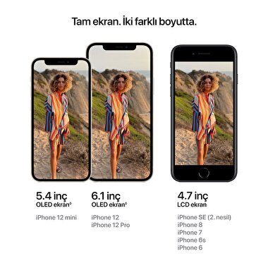 Apple iPhone 12 256GB Mor  MJNQ3TU/A