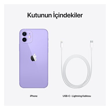 Apple iPhone 12 256GB Mor  MJNQ3TU/A