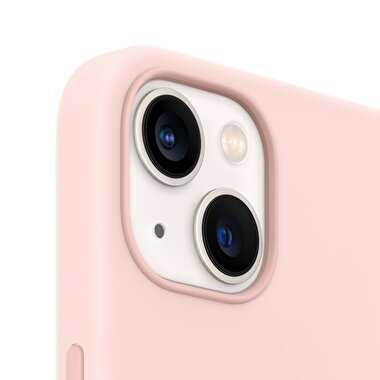 iPhone 13 mini için MagSafe özellikli Silikon Kılıf - Puslu Pembe MM203ZM/A