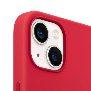 iPhone 13 mini için MagSafe özellikli Silikon Kılıf – (PRODUCT)RED MM233ZM/A