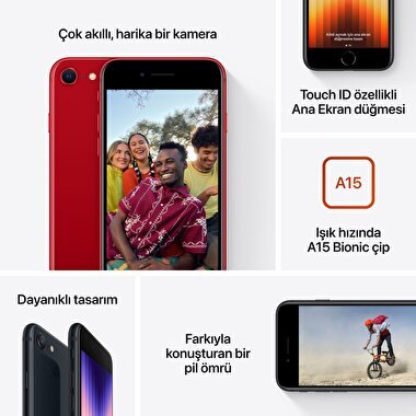 Apple iPhone SE 256GB (PRODUCT)RED  MMXP3TU/A